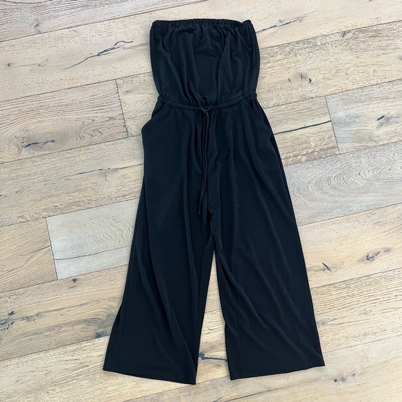 Express black jumpsuit romper size small - Picture 1 of 8